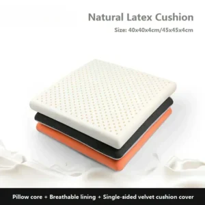 Natural Latex Orthopedic Chair Pillow