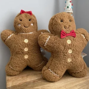 Gingerbread Pillow Plushie Toy