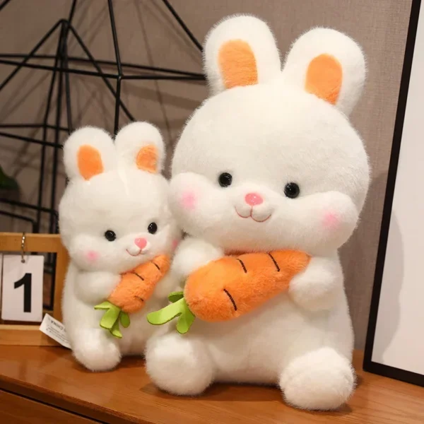 Furry Carrot Rabbit Plushie