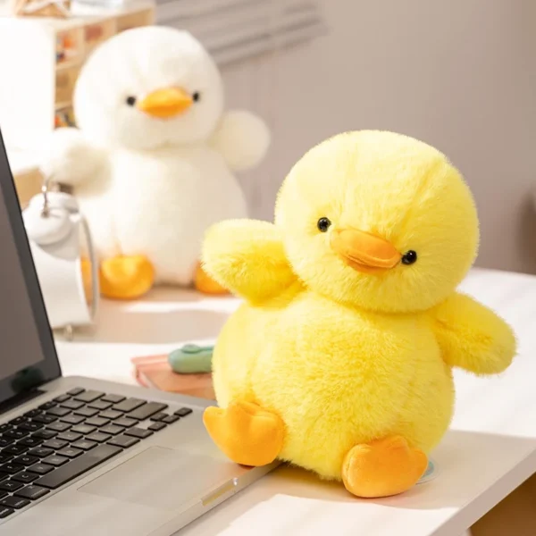 Yellow Duck Throw Plushie