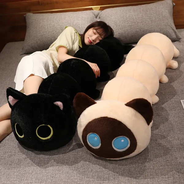 Caterpillar Cat Cushion Plushie